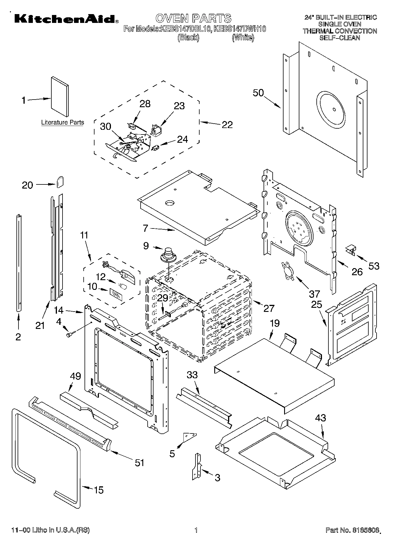 01 - OVEN, LITERATURE
