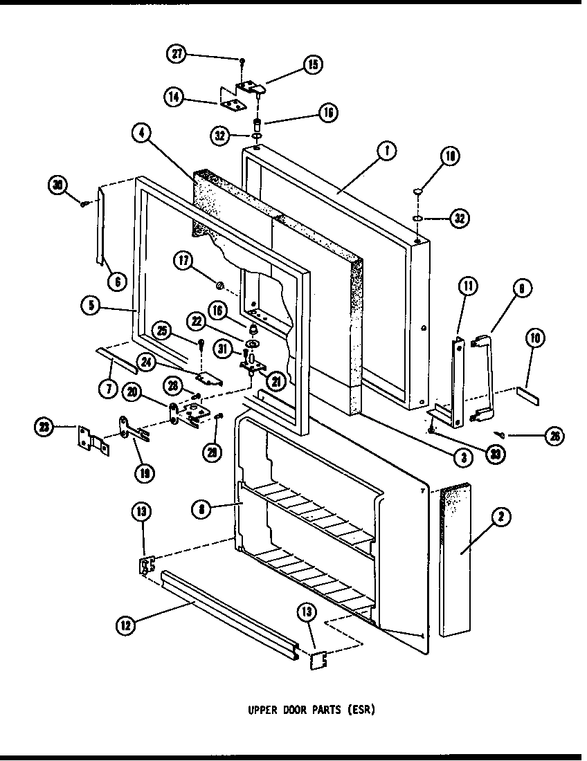 07 - UPPER DOOR PARTS
