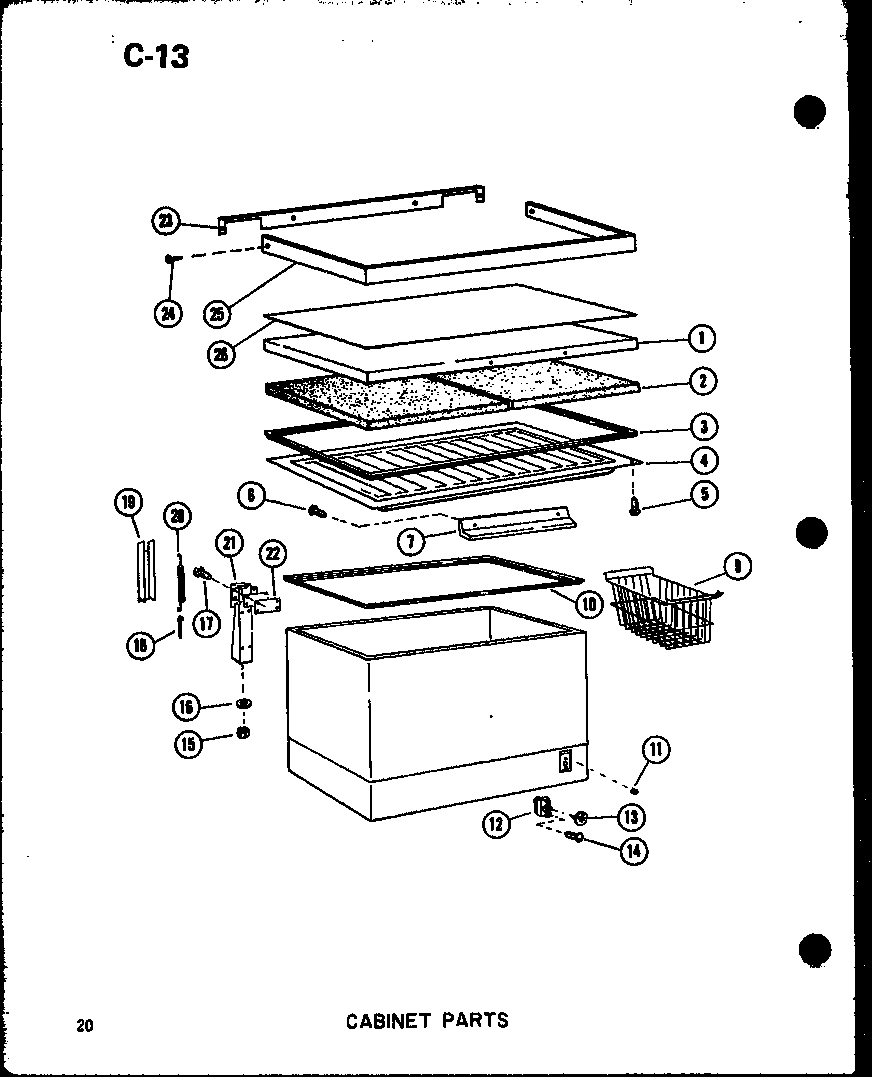 01 - CABINET PARTS