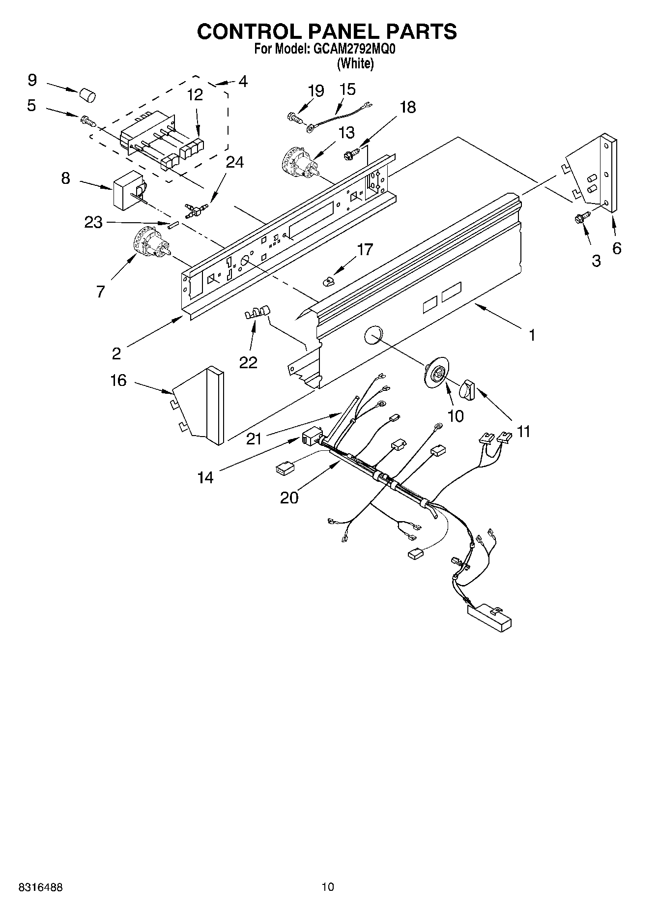 06 - CONTROL PANEL PARTS