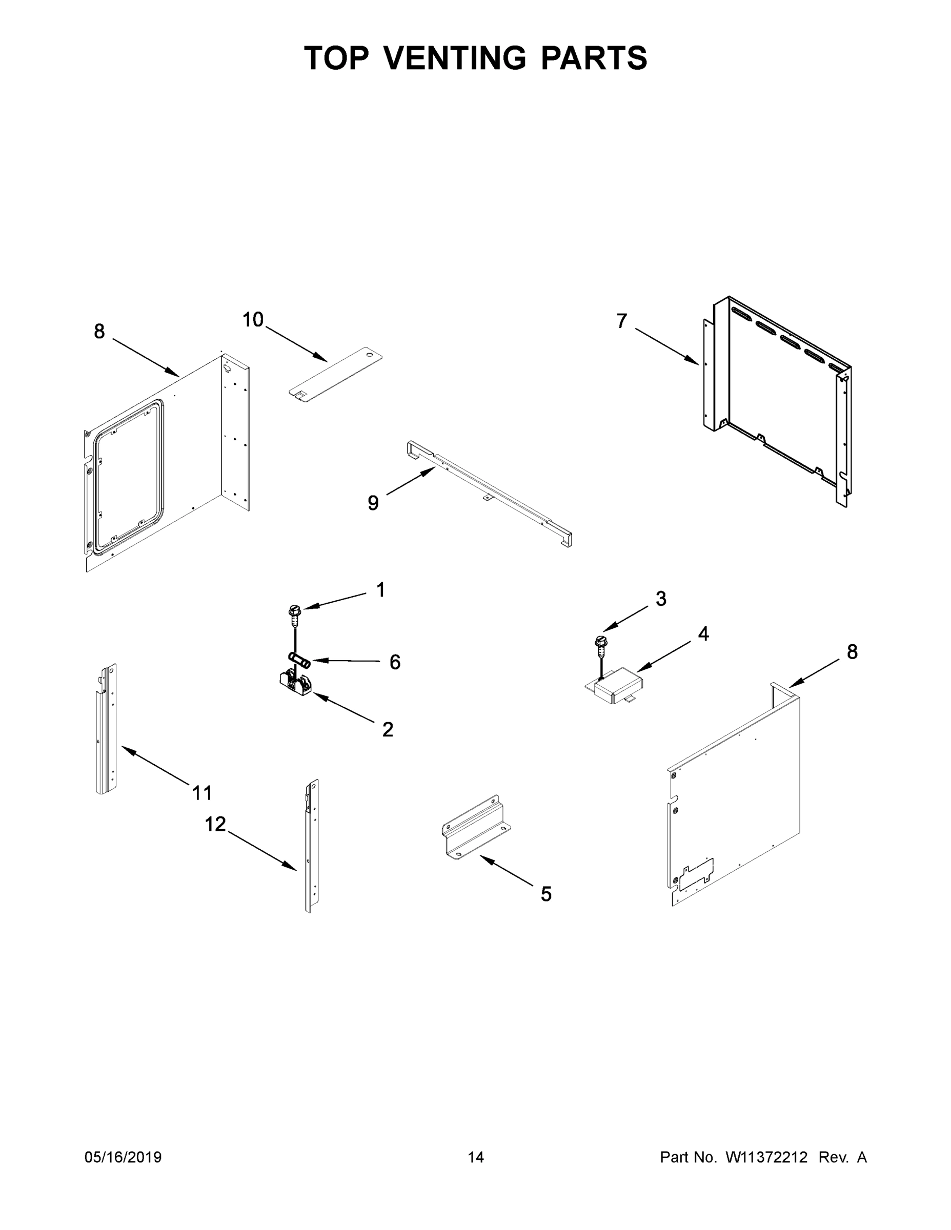 08 - TOP VENTING PARTS