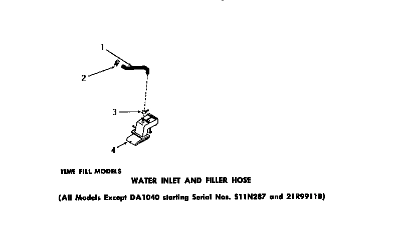 26 - WATER INLET & FILLER HOSE