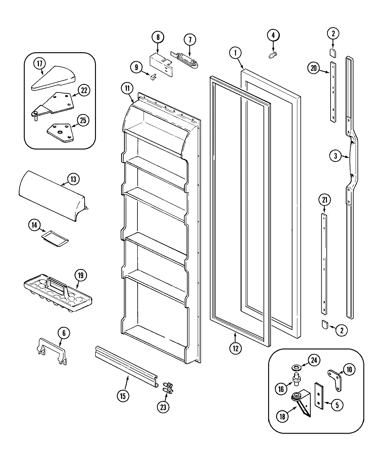 04 - FRESH FOOD DOOR