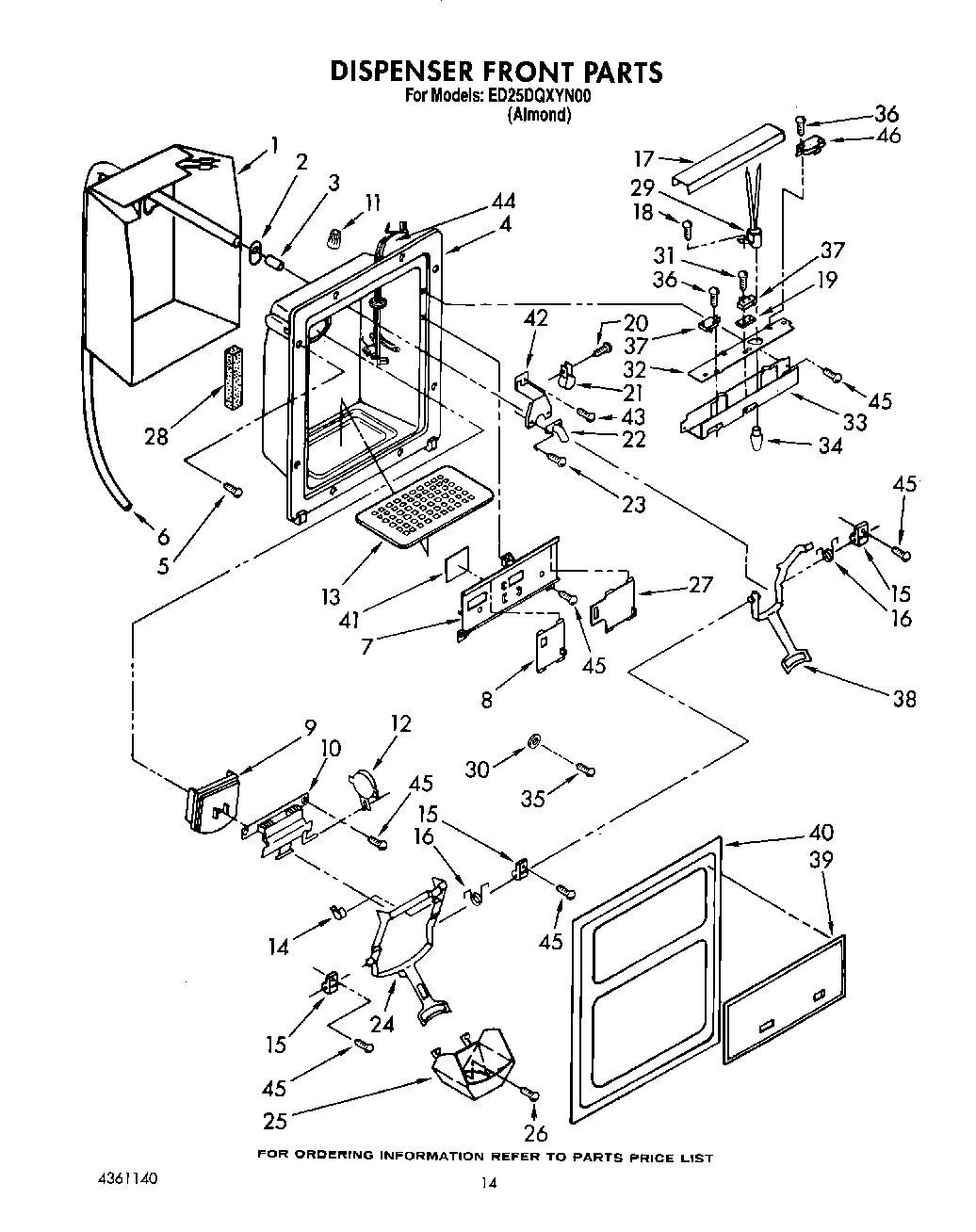 09 - DISPENSER FRONT