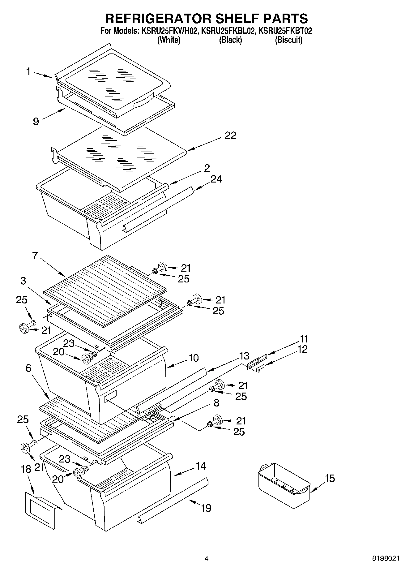 03 - REFRIGERATOR SHELF