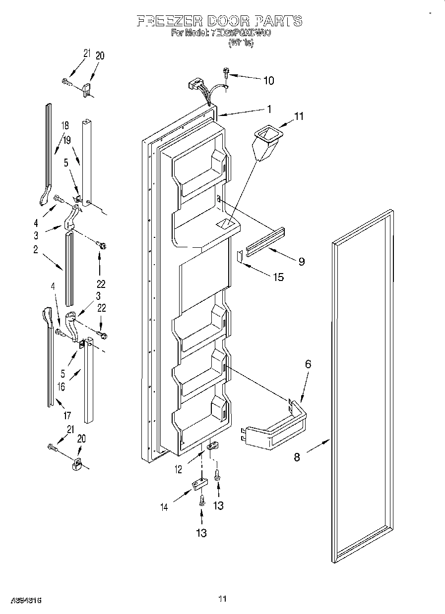 07 - FREEZER DOOR