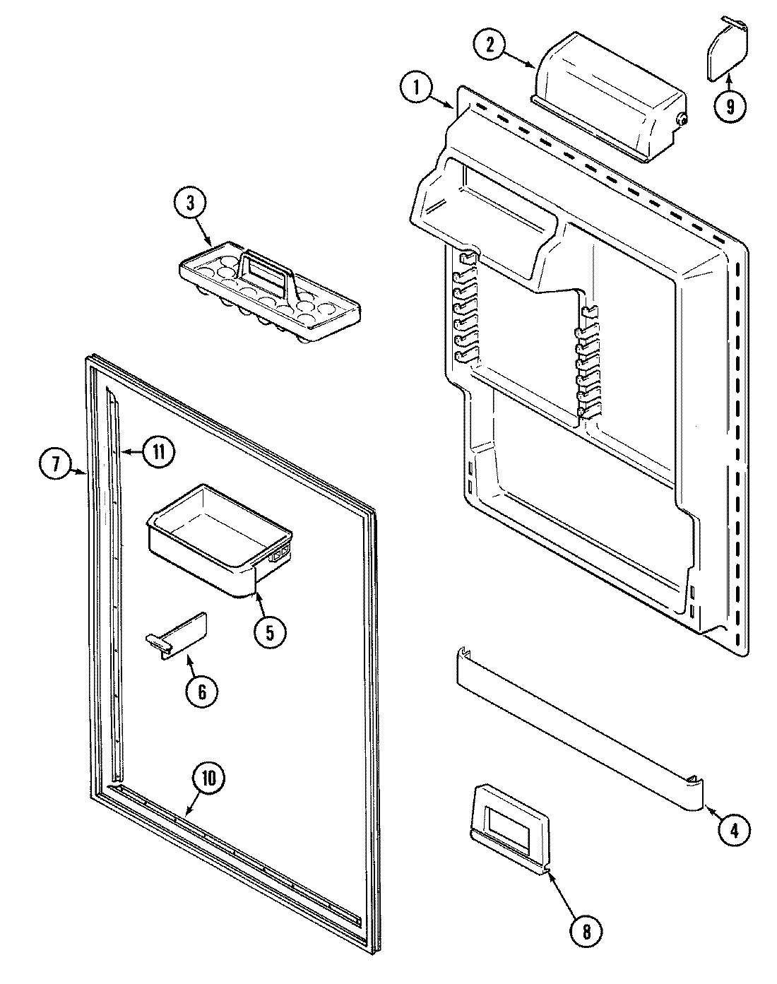 06 - FRESH FOOD INNER DOOR