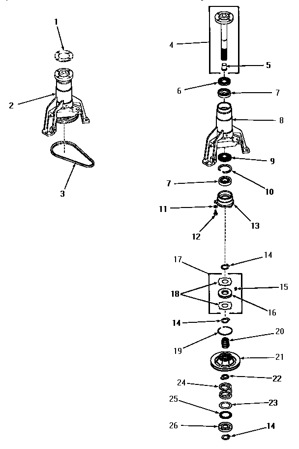11 - MAIN BEARING ASSY