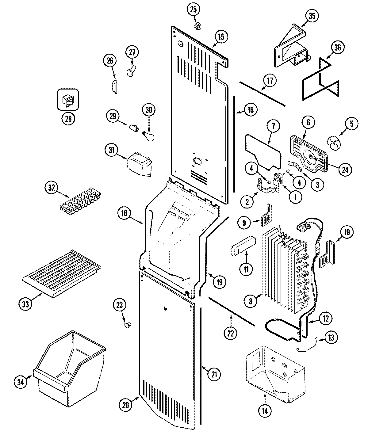 03 - FREEZER COMPARTMENT