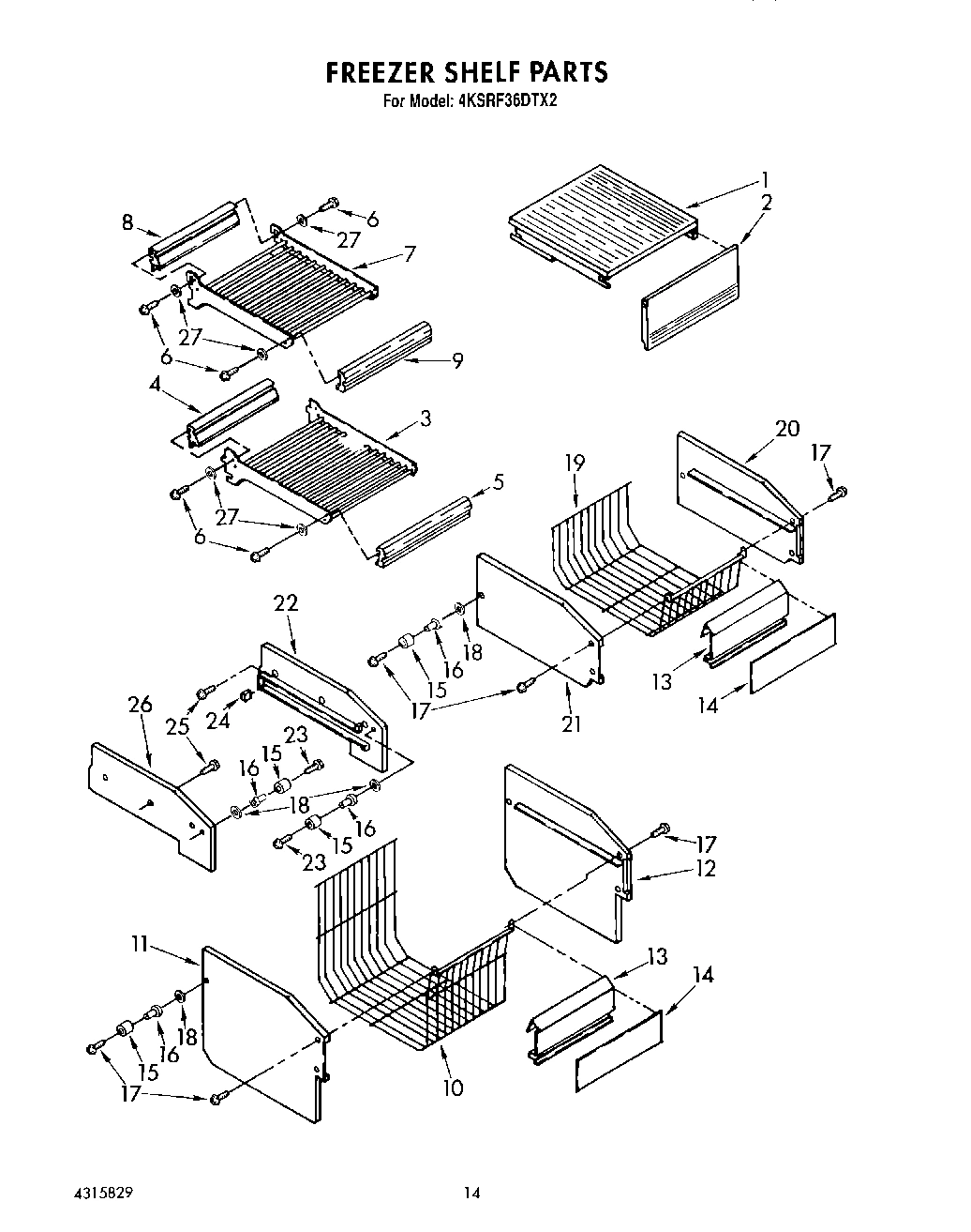 09 - FREEZER SHELF