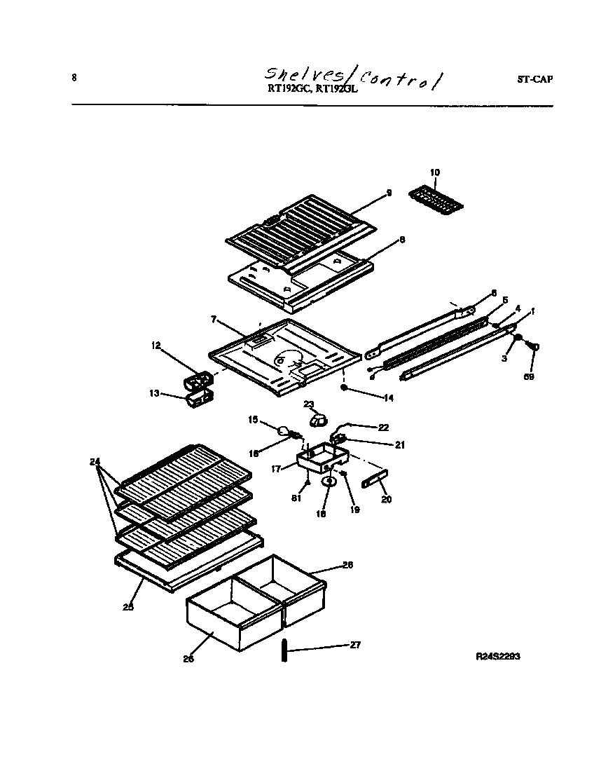 05 - SHELVES/CONTROLS