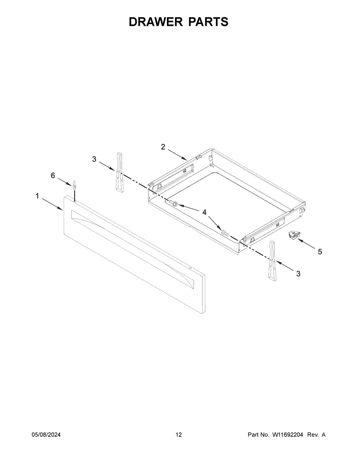 07 - DRAWER PARTS