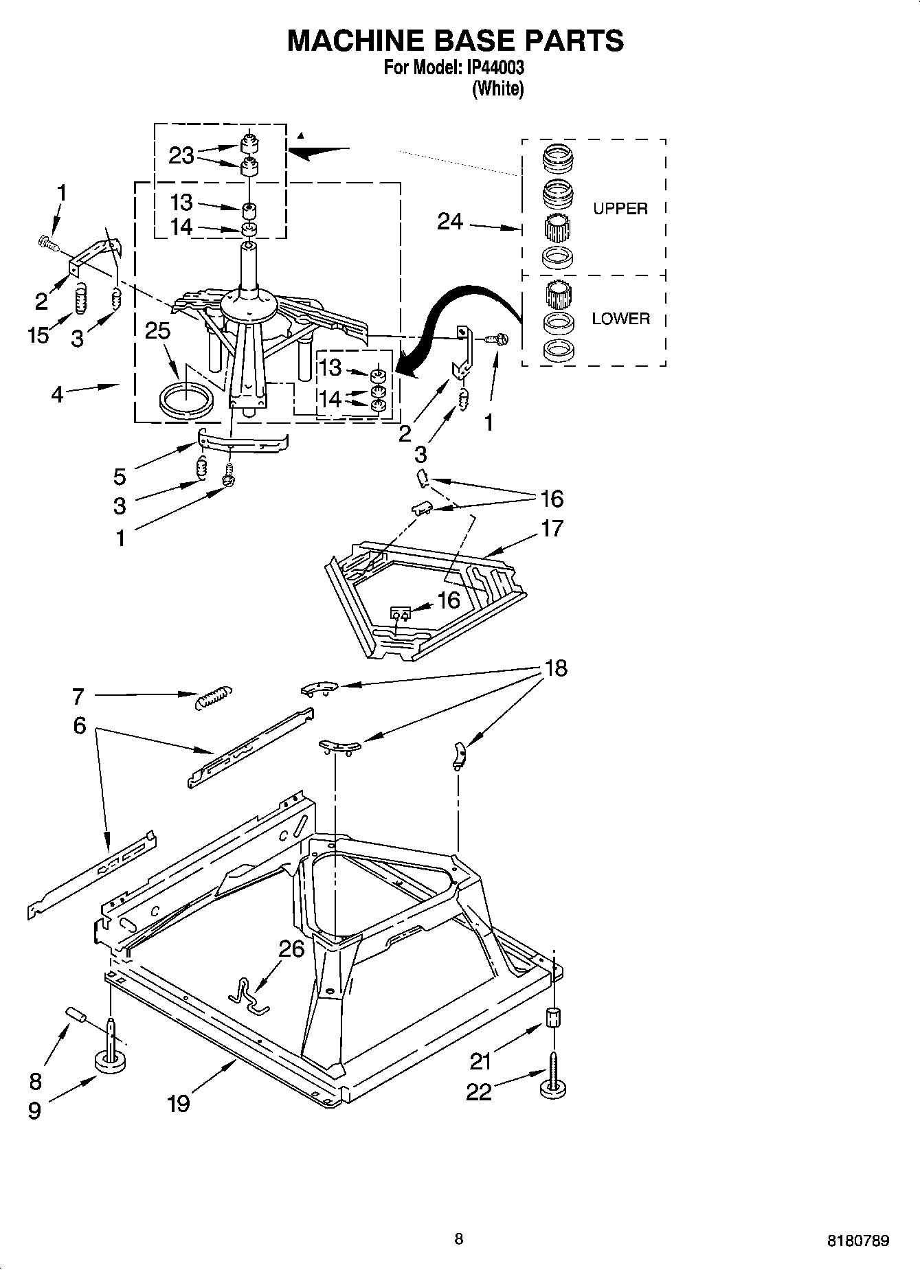05 - MACHINE BASE PARTS