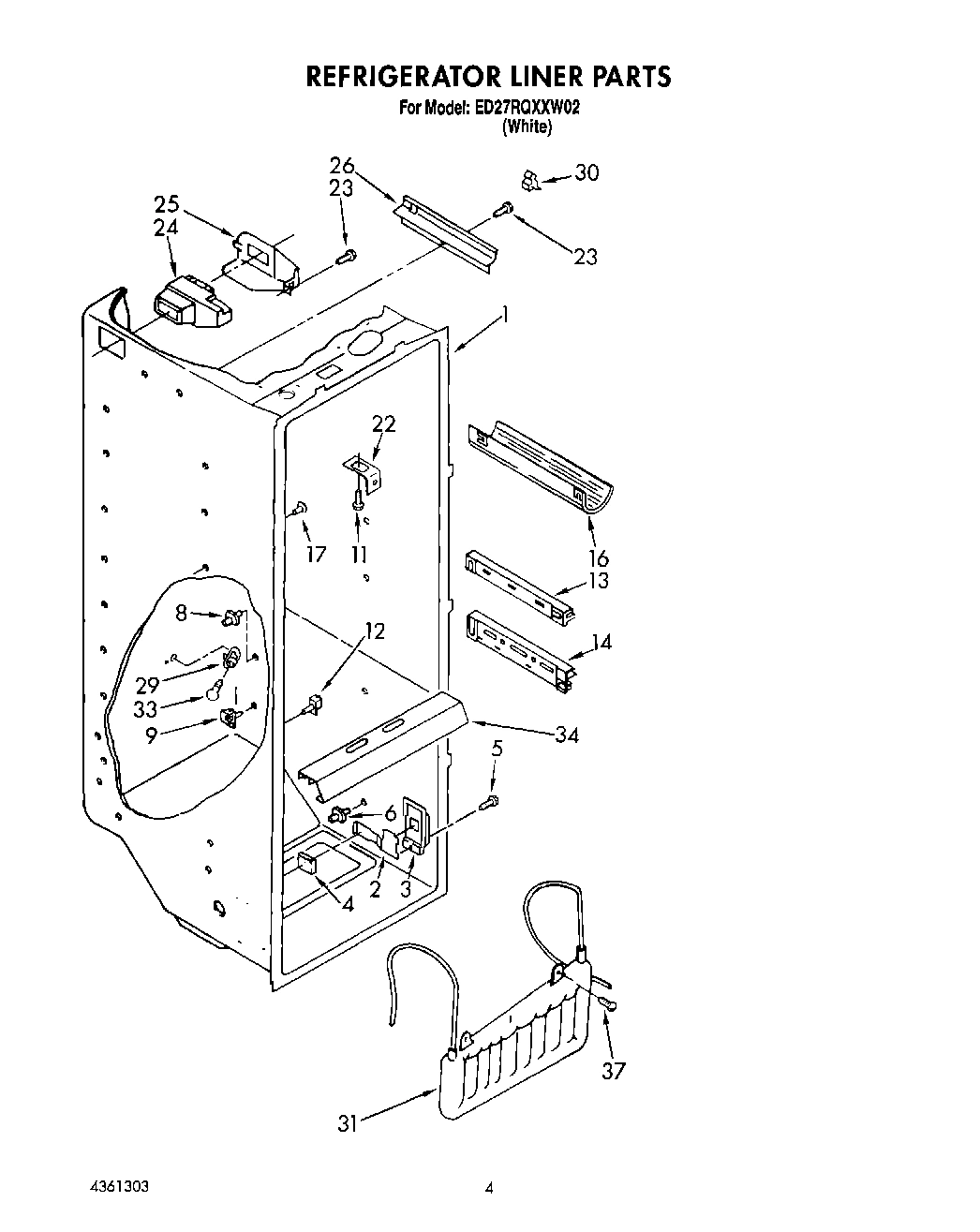 03 - REFRIGERATOR LINER