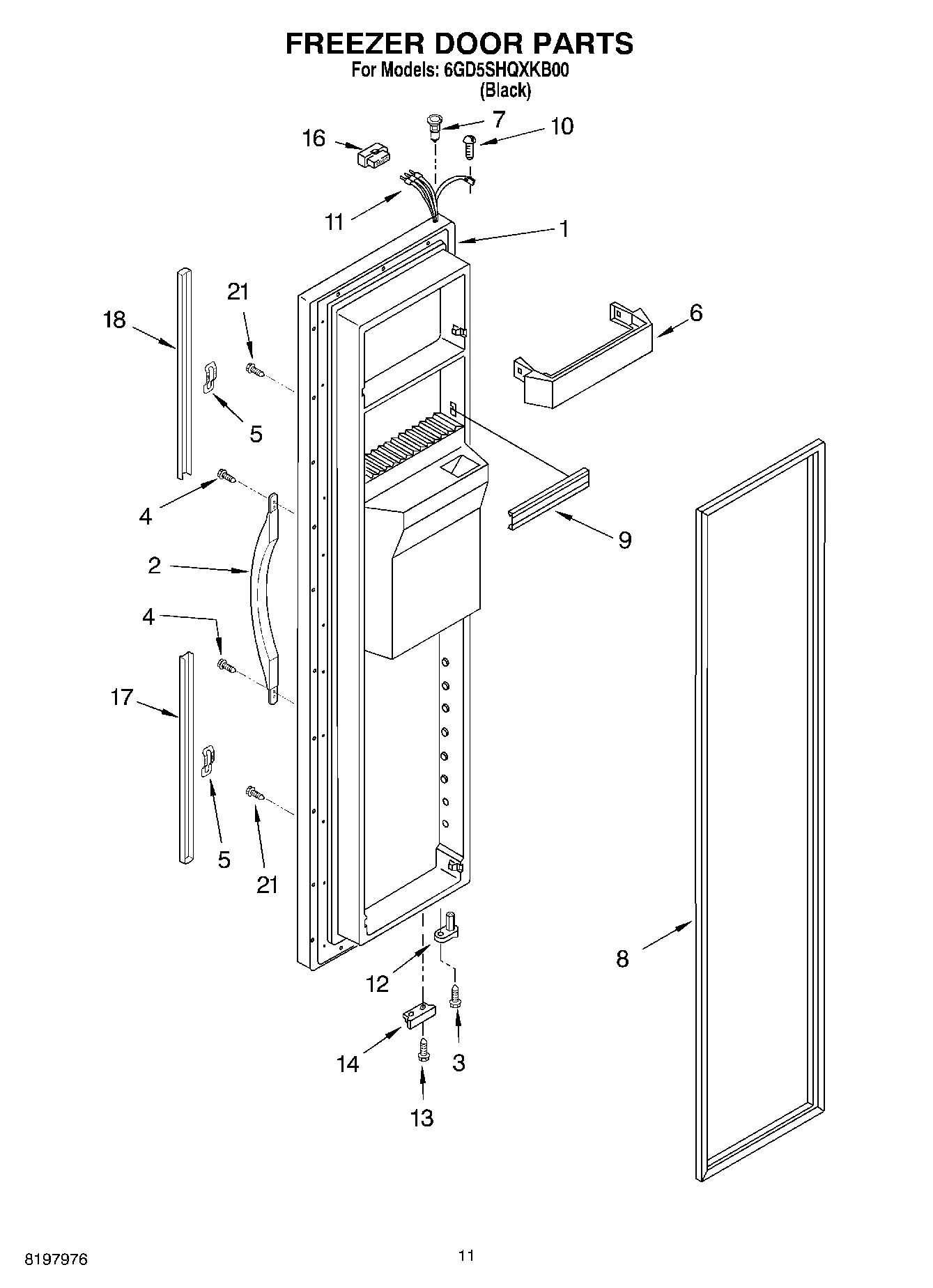 07 - FREEZER DOOR