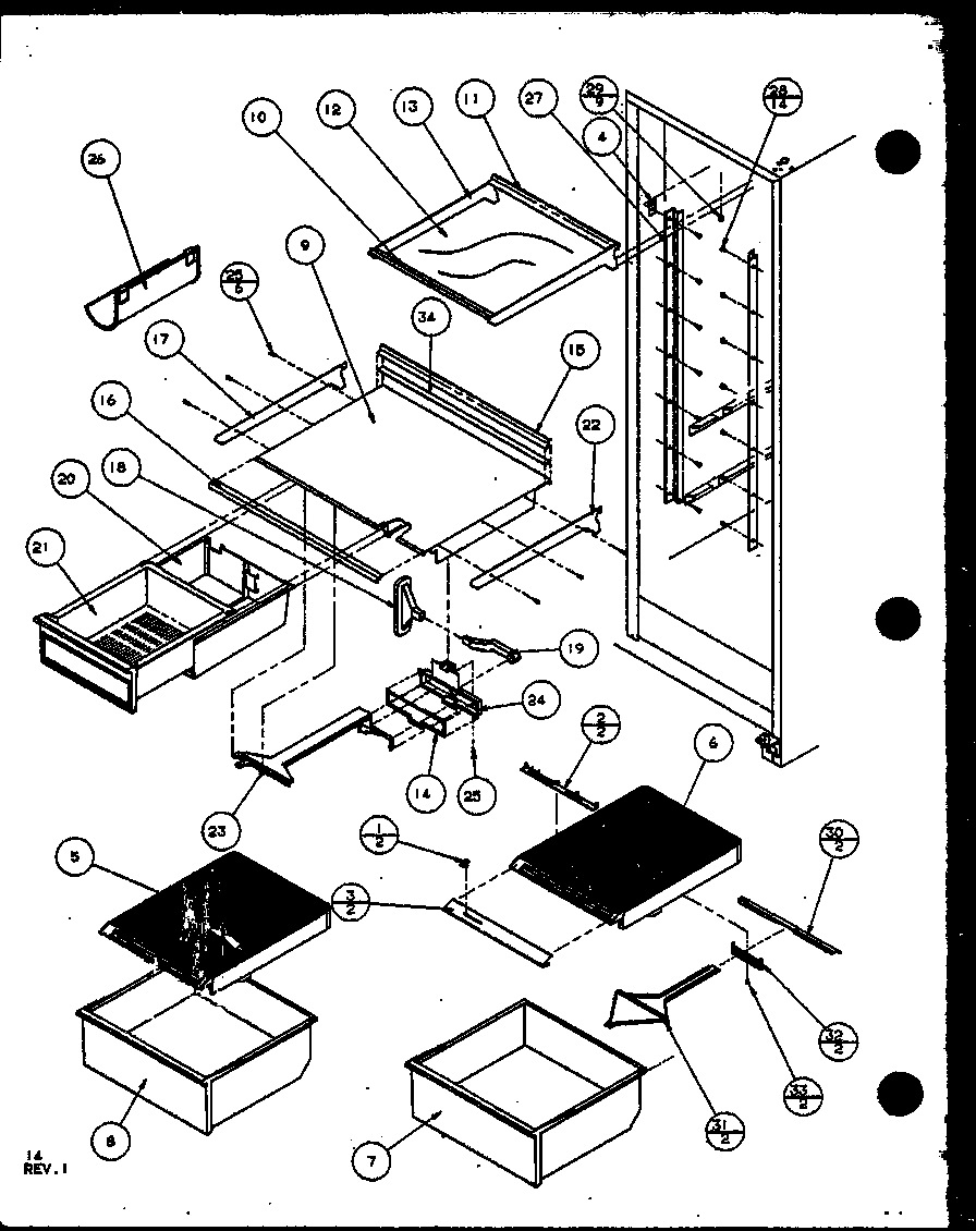 11 - REF SHELVING AND DRAWERS