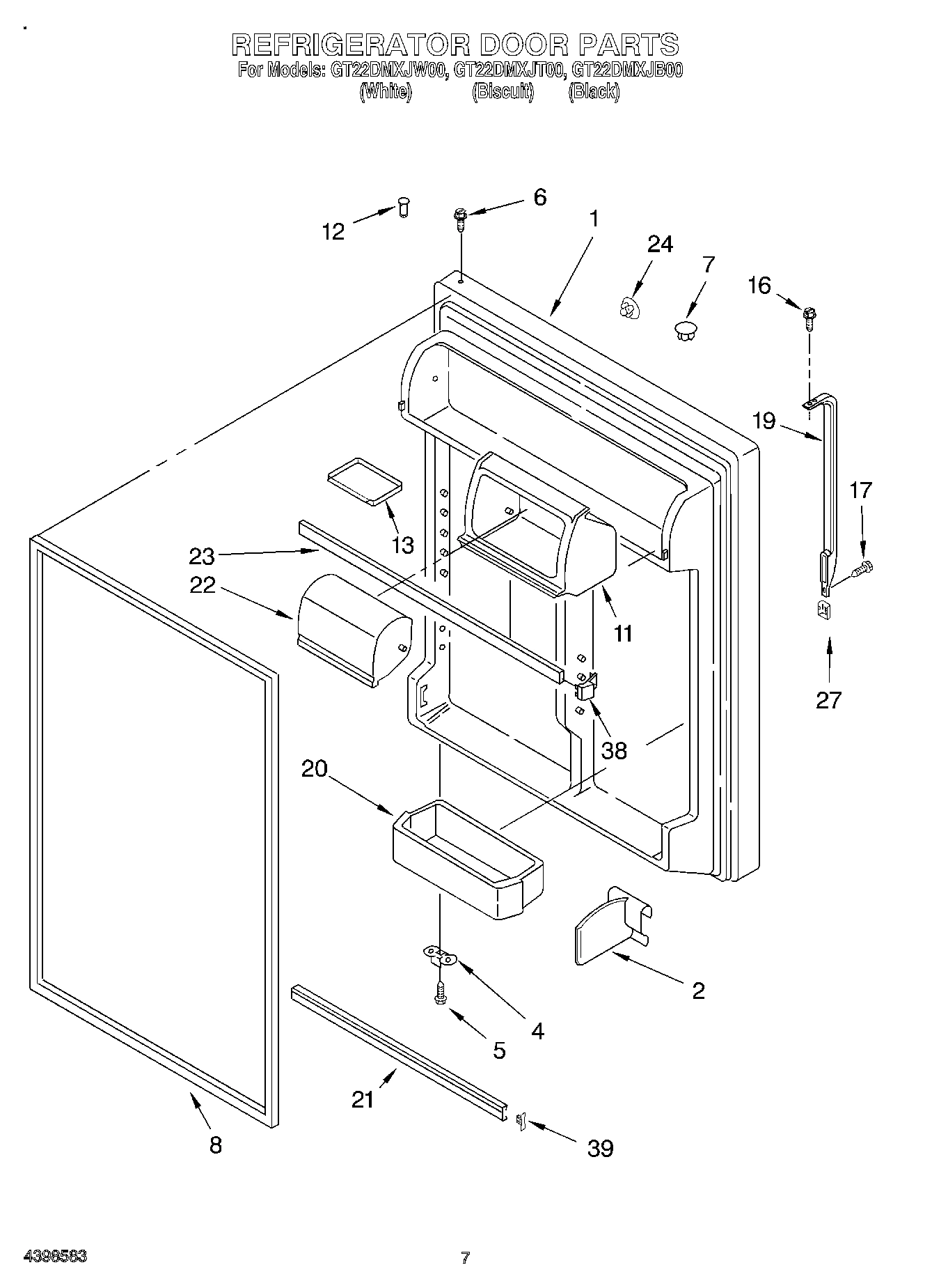 04 - REFRIGERATOR DOOR