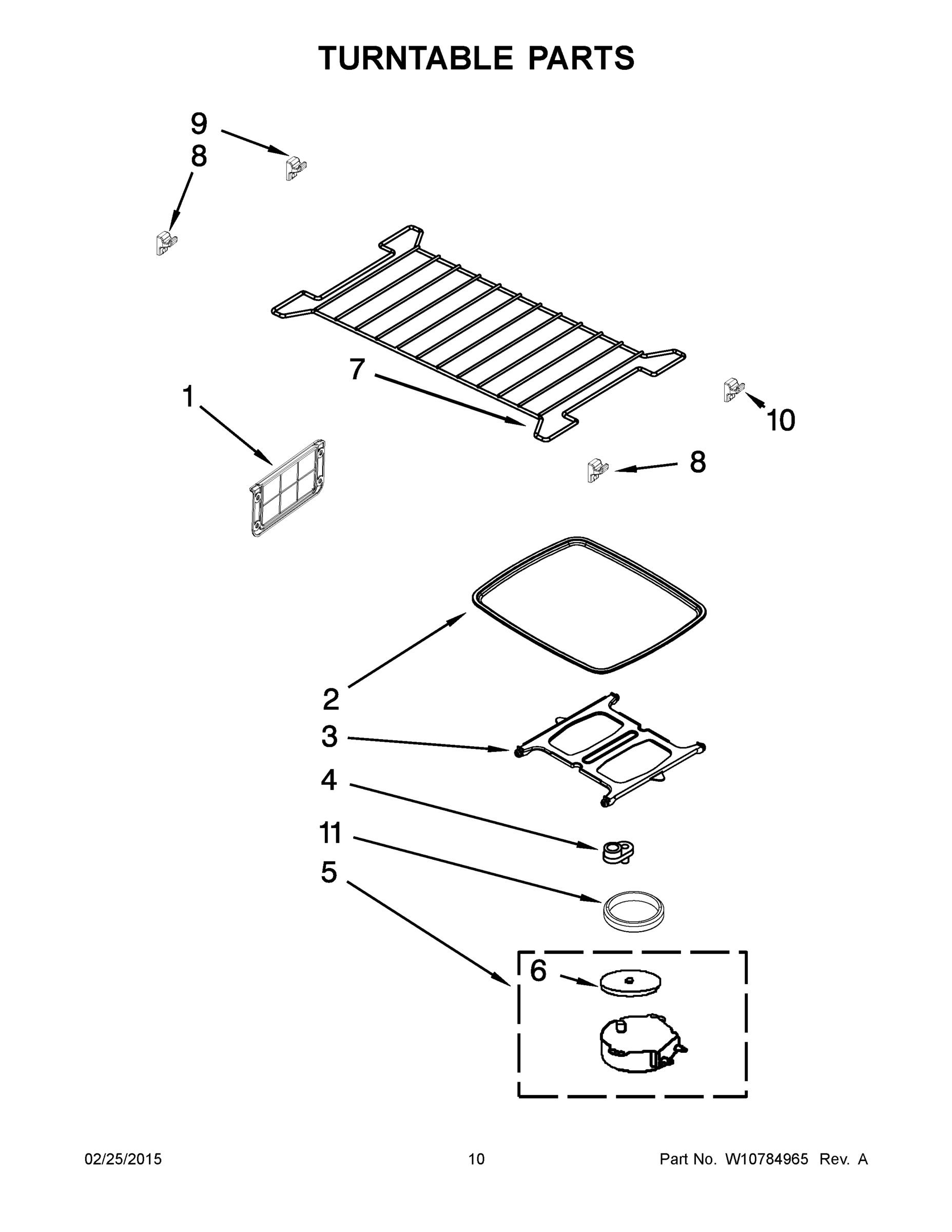 06 - TURNTABLE PARTS