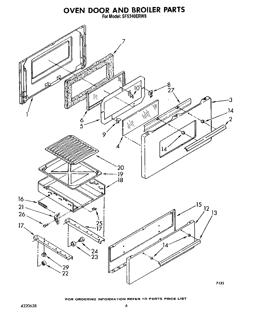 06 - OVEN DOOR AND BROILER