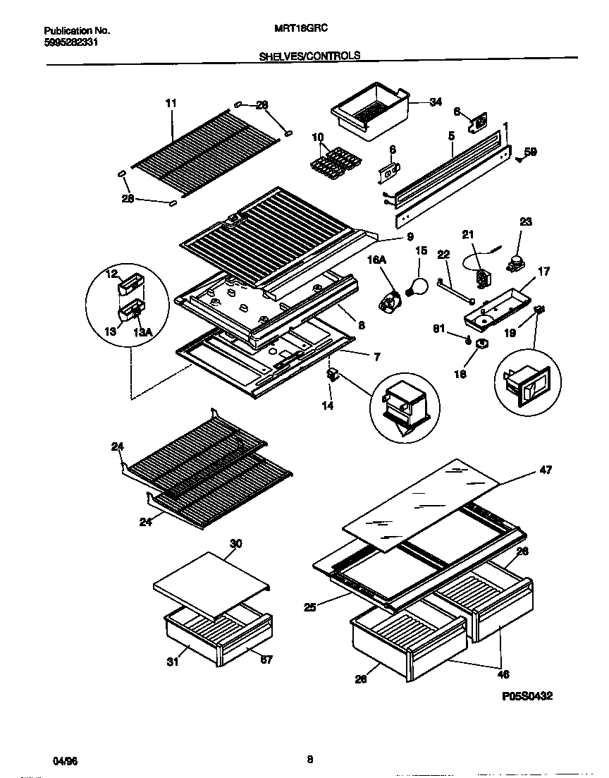 04 - SHELVES/CONTROLS