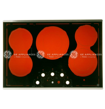 WB62X24135 GE Oven Maintop Glass and Frame