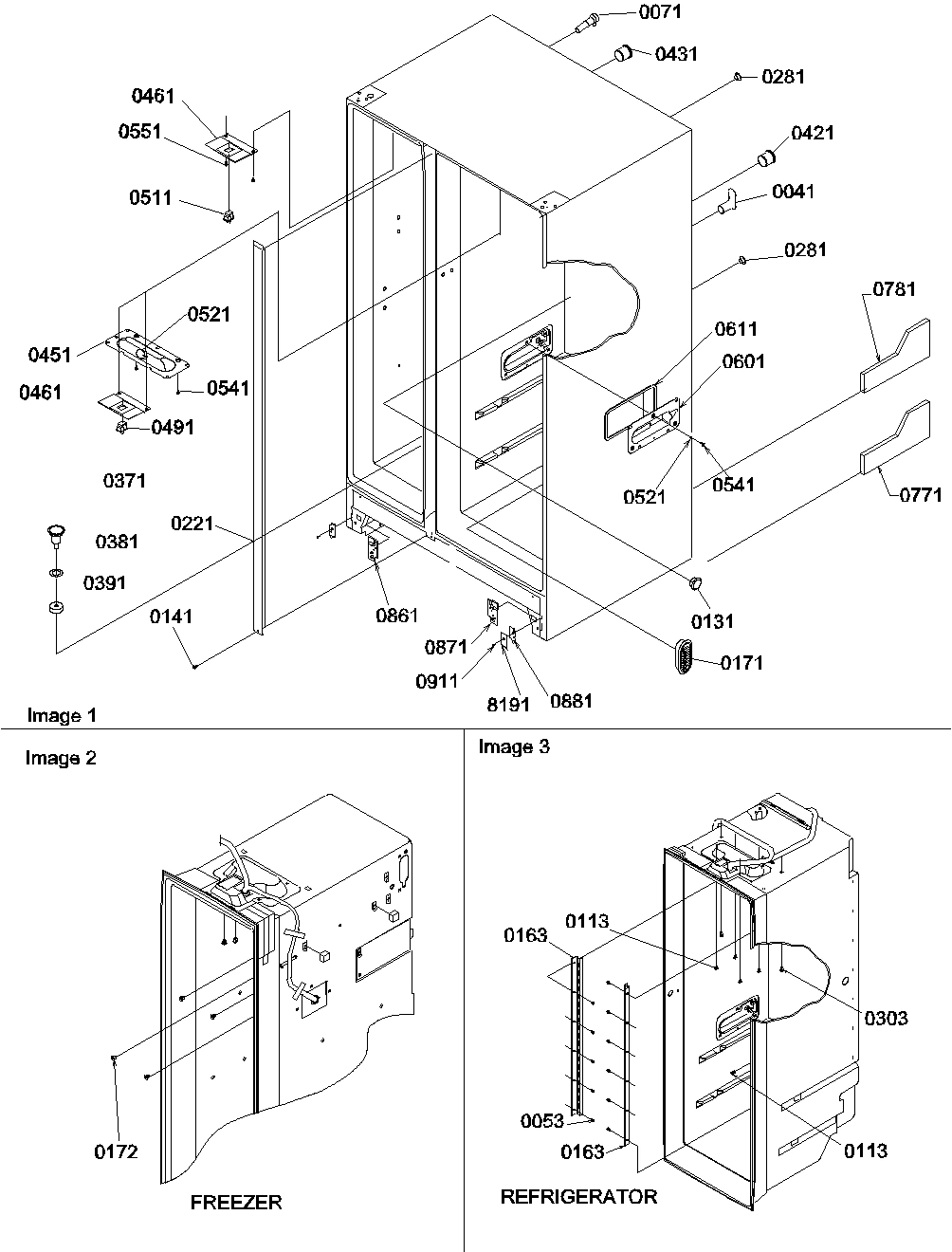 02 - CABINET PARTS