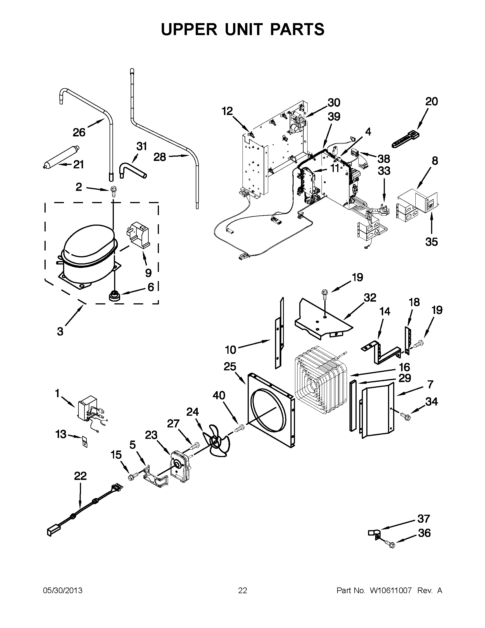 11 - UPPER UNIT PARTS