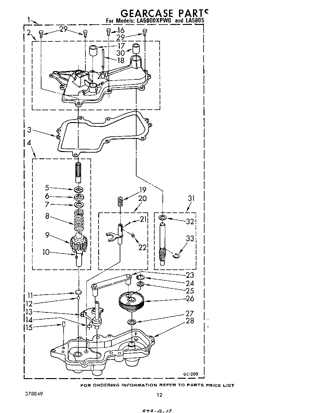 10 - GEARCASE