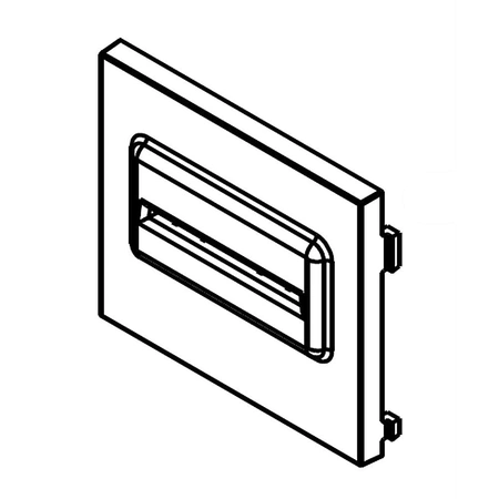 WPW10198367 Whirlpool Bezel