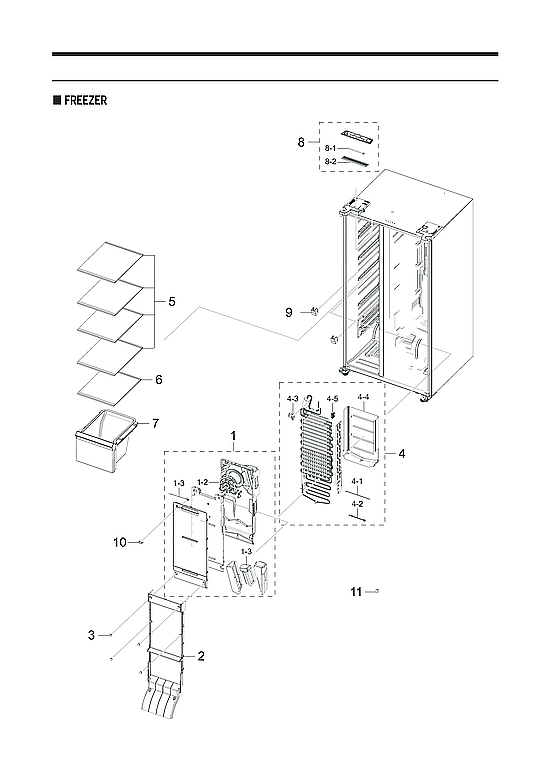FREEZER PARTS