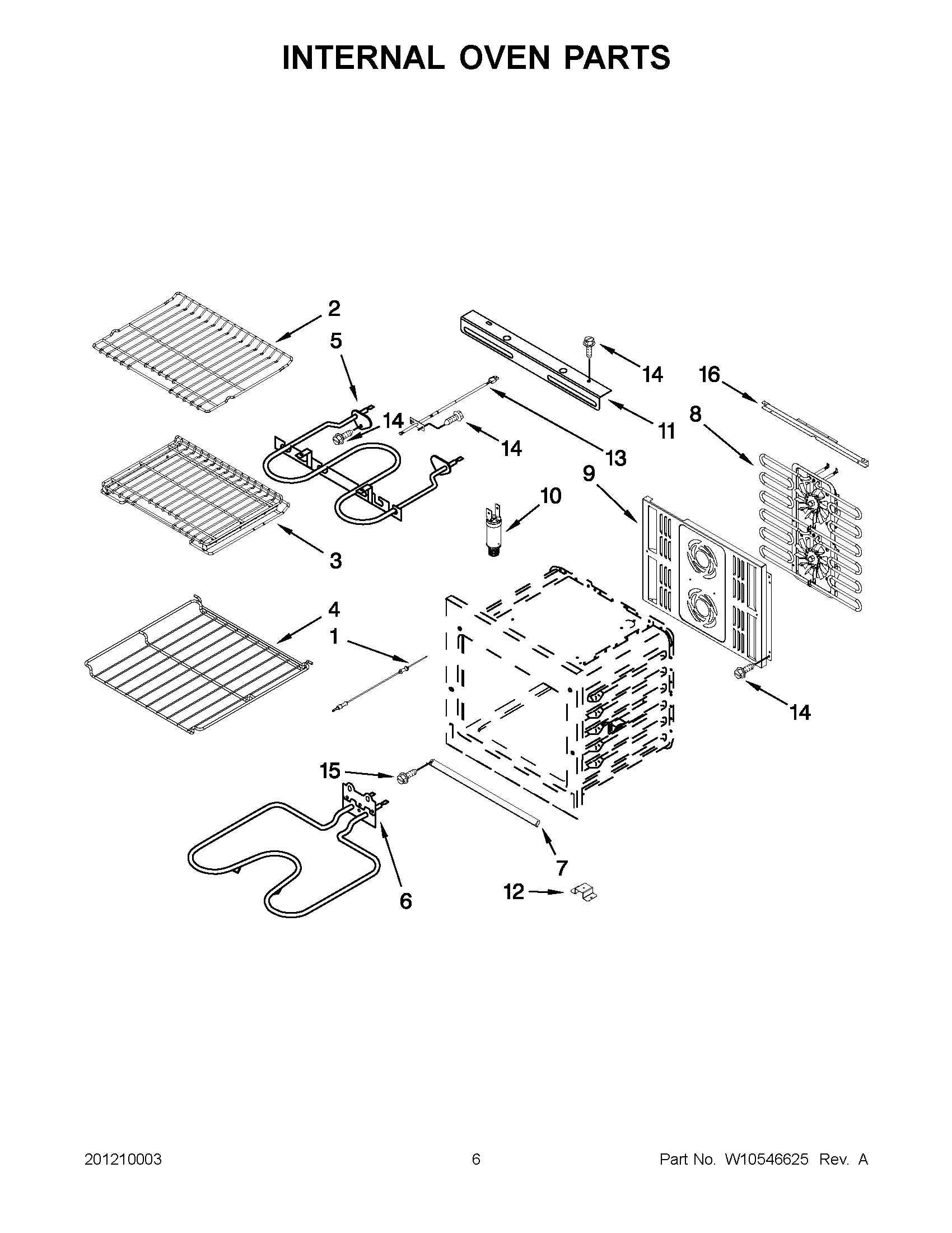03 - INTERNAL OVEN PARTS
