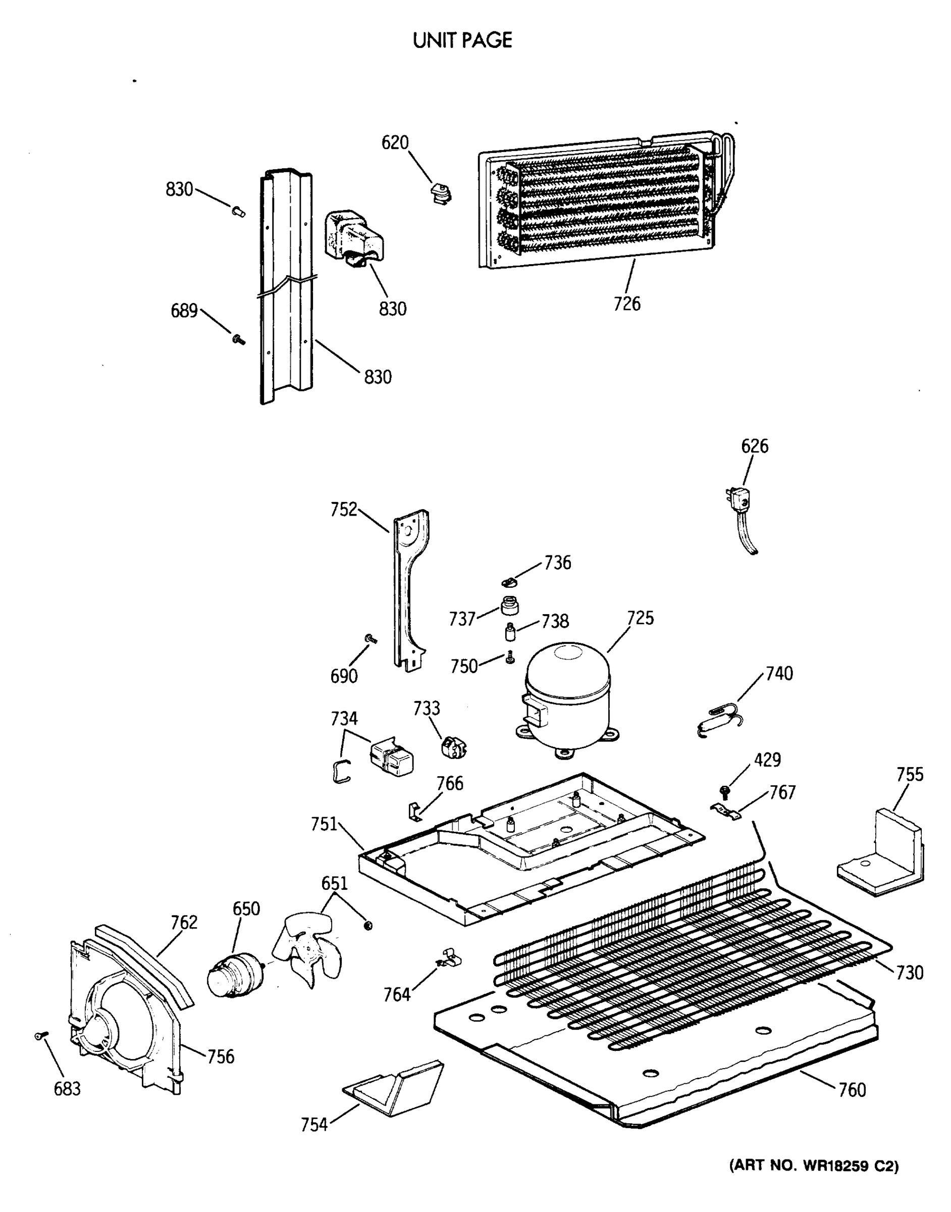 UNIT PARTS