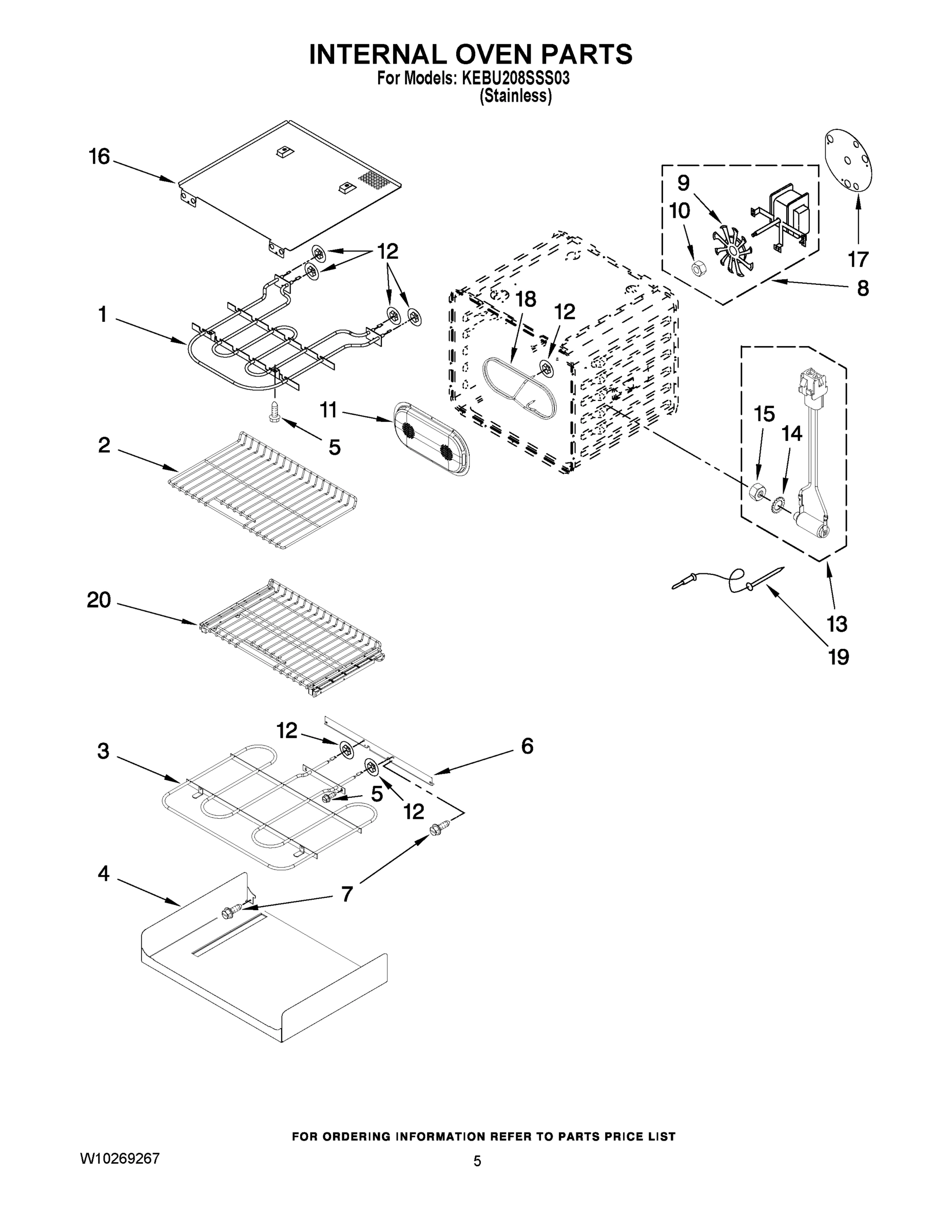04 - INTERNAL OVEN PARTS
