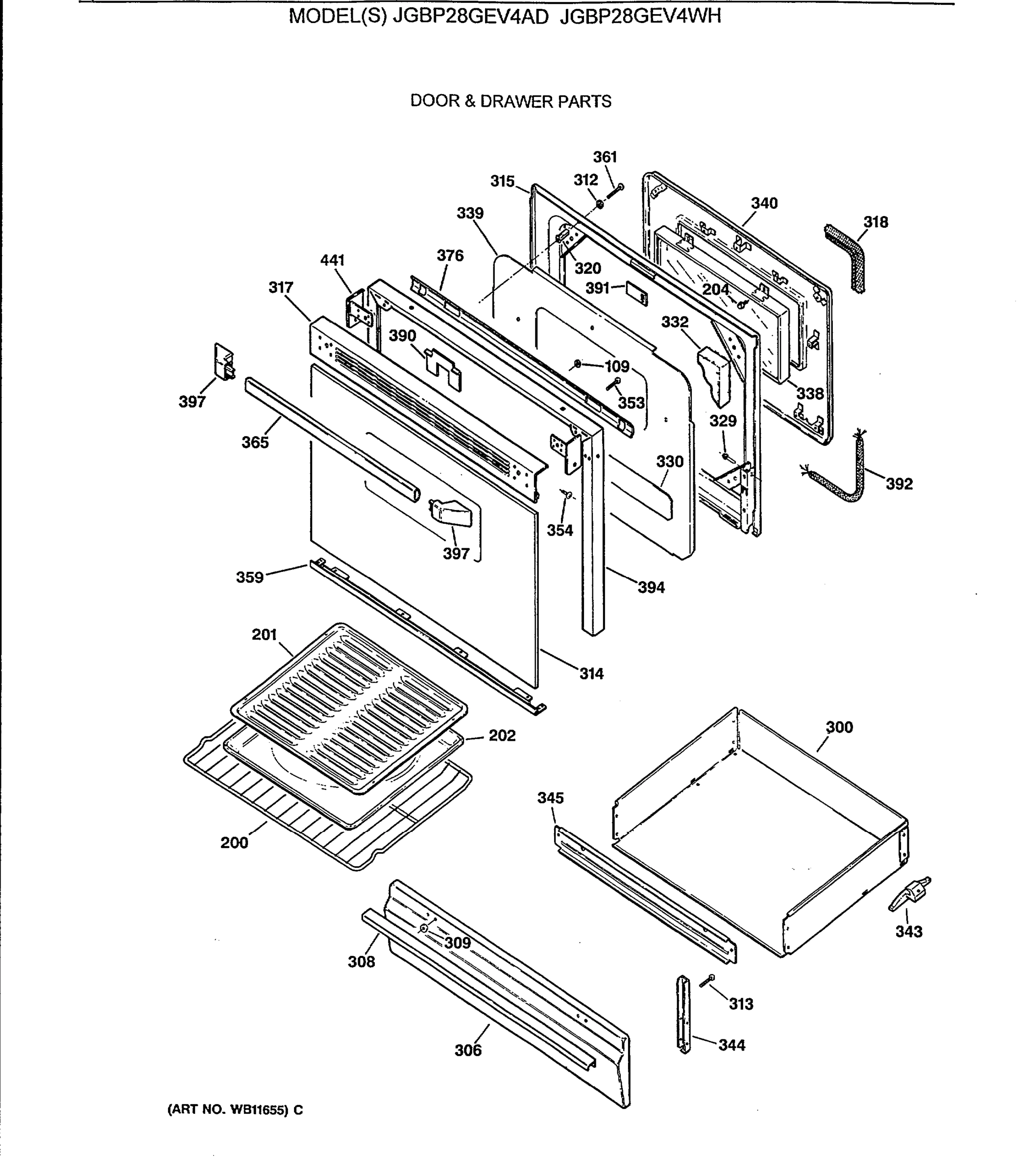 DOOR & DRAWER PARTS