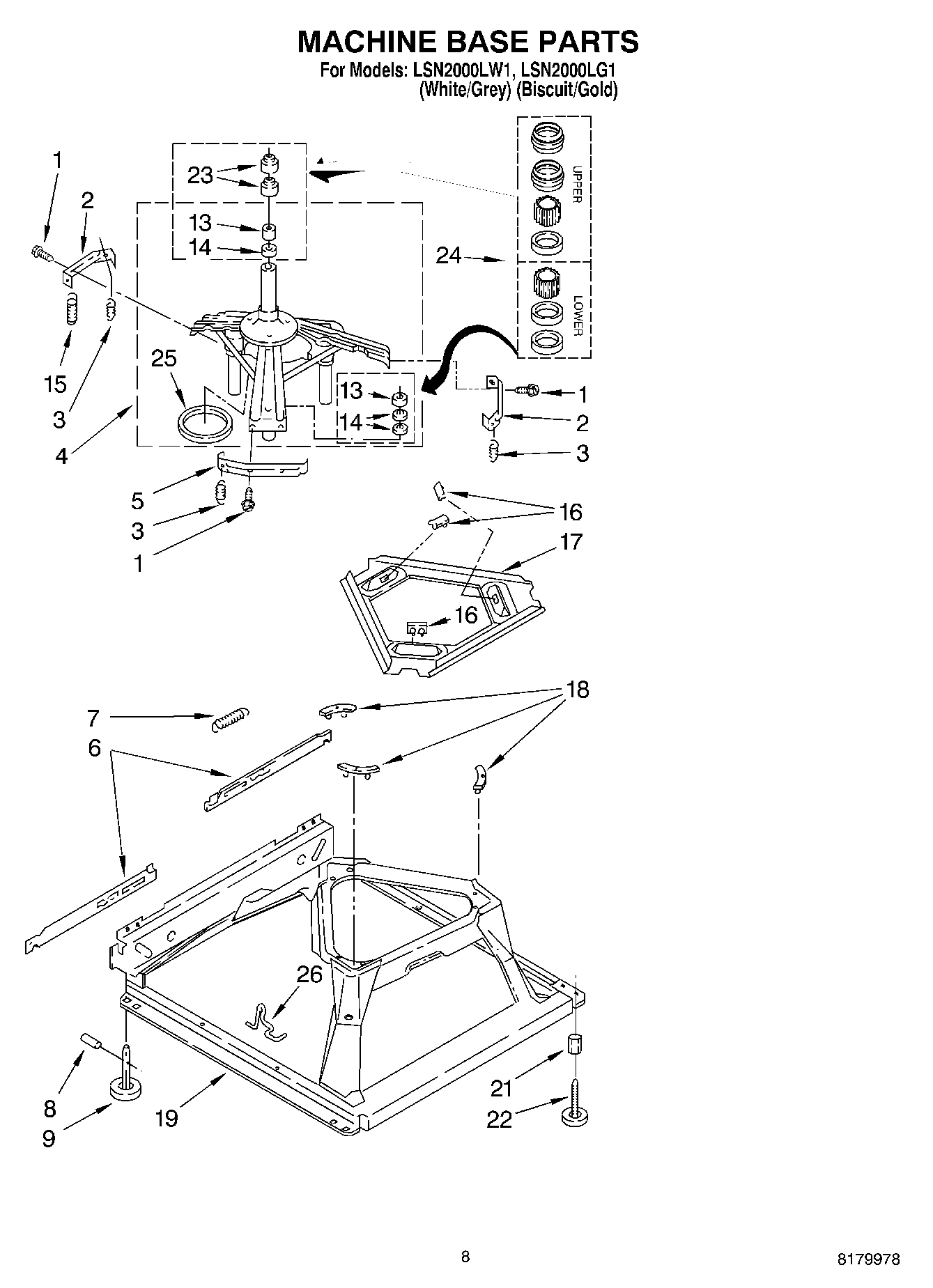 05 - MACHINE BASE PARTS