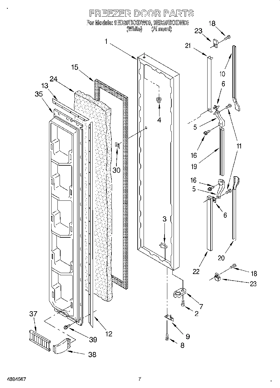 05 - FREEZER DOOR