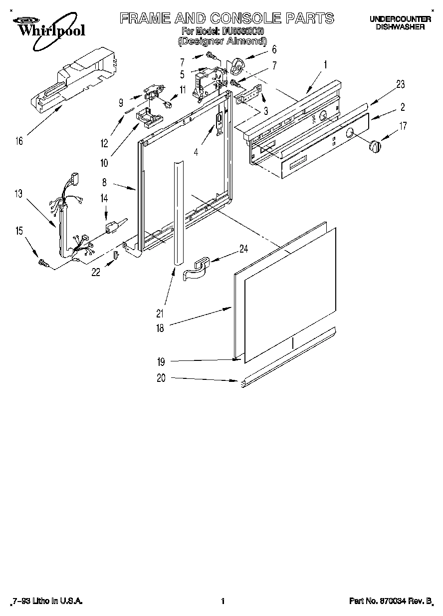 01 - FRAME AND CONSOLE