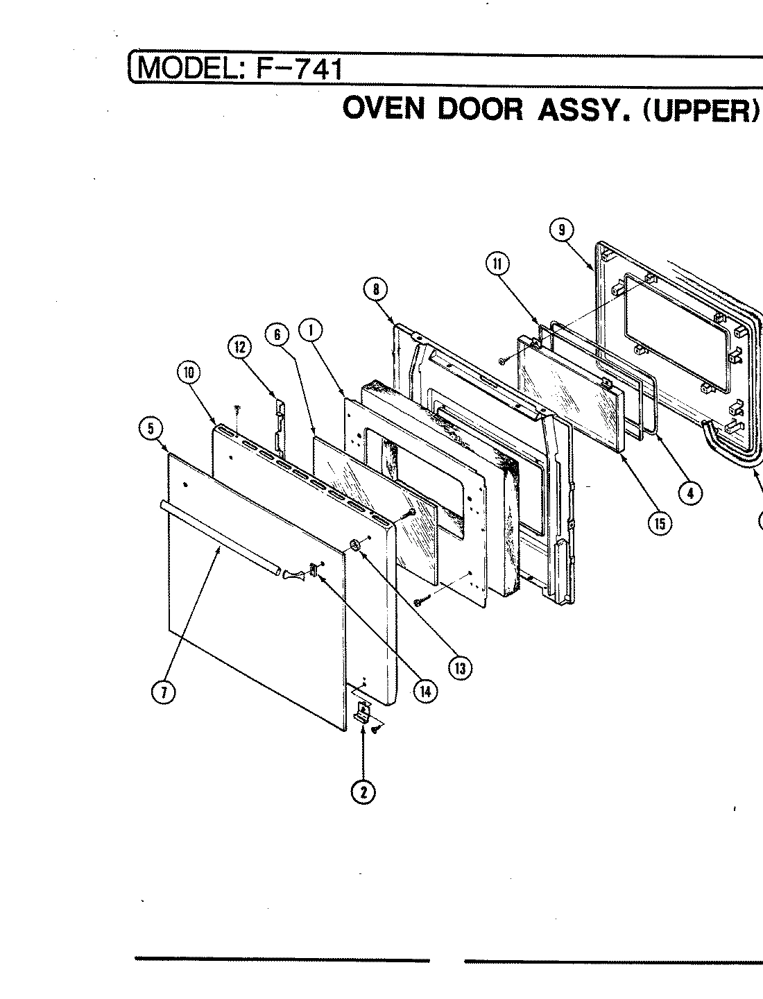 04 - DOOR ASSY. (UPPER)