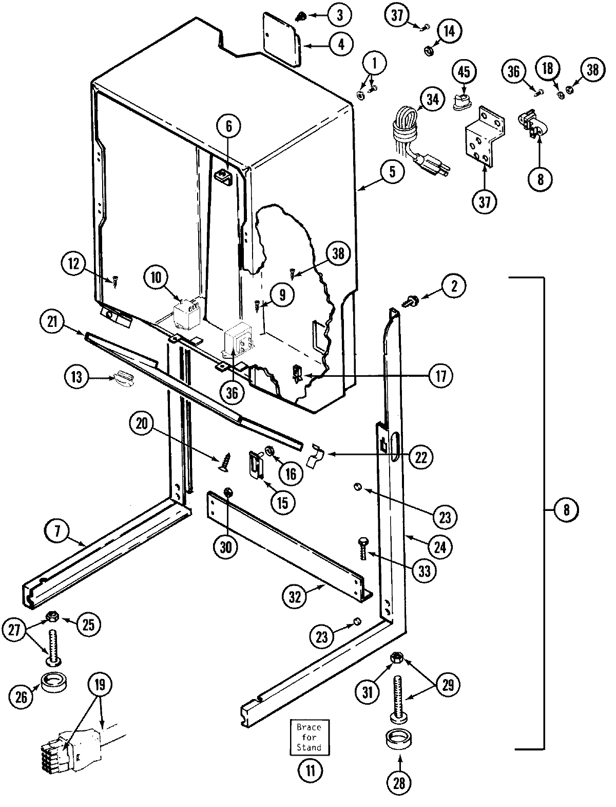 03 - CABINET-DRYER (LSG9904AAM)