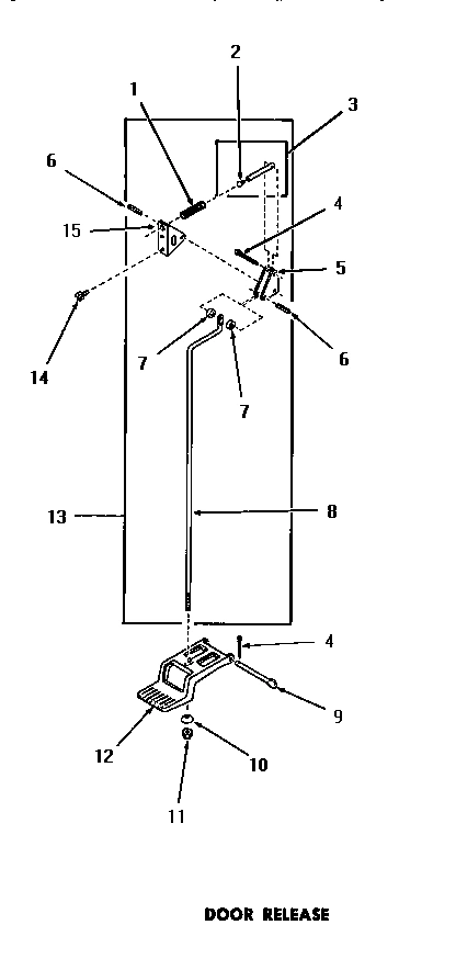 11 - DOOR RELEASE