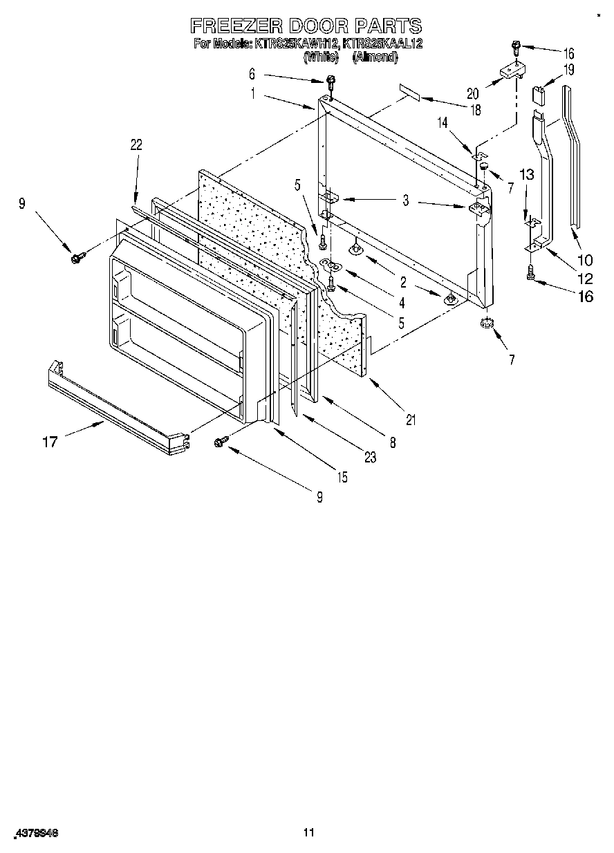 07 - FREEZER DOOR