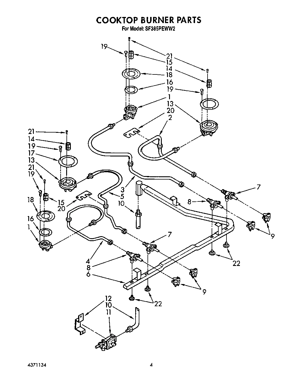 04 - COOKTOP BURNER