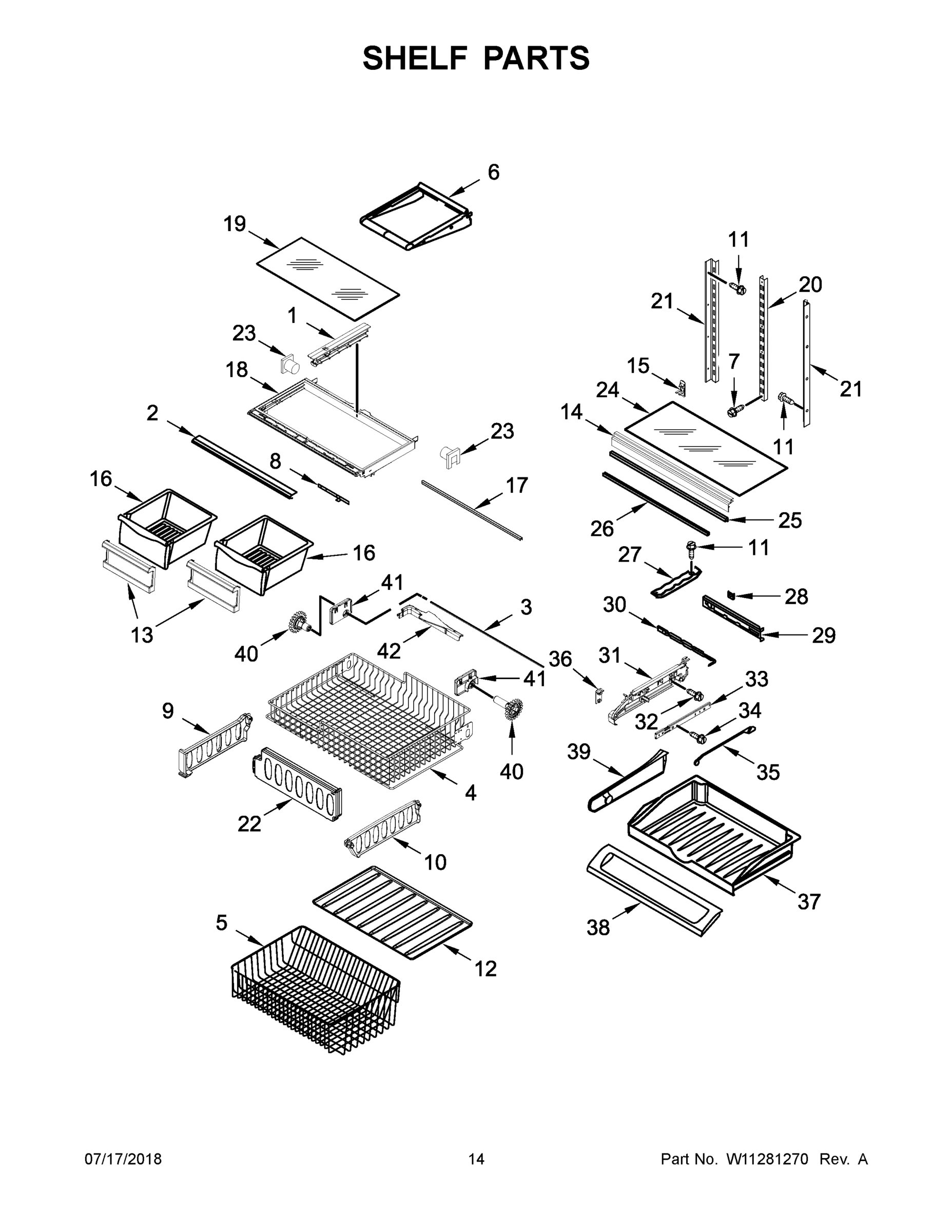 08 - SHELF PARTS