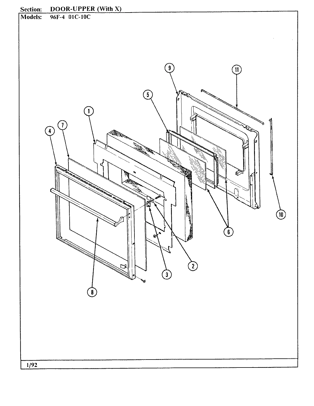 05 - DOOR-UPPER (SER. 1-10)