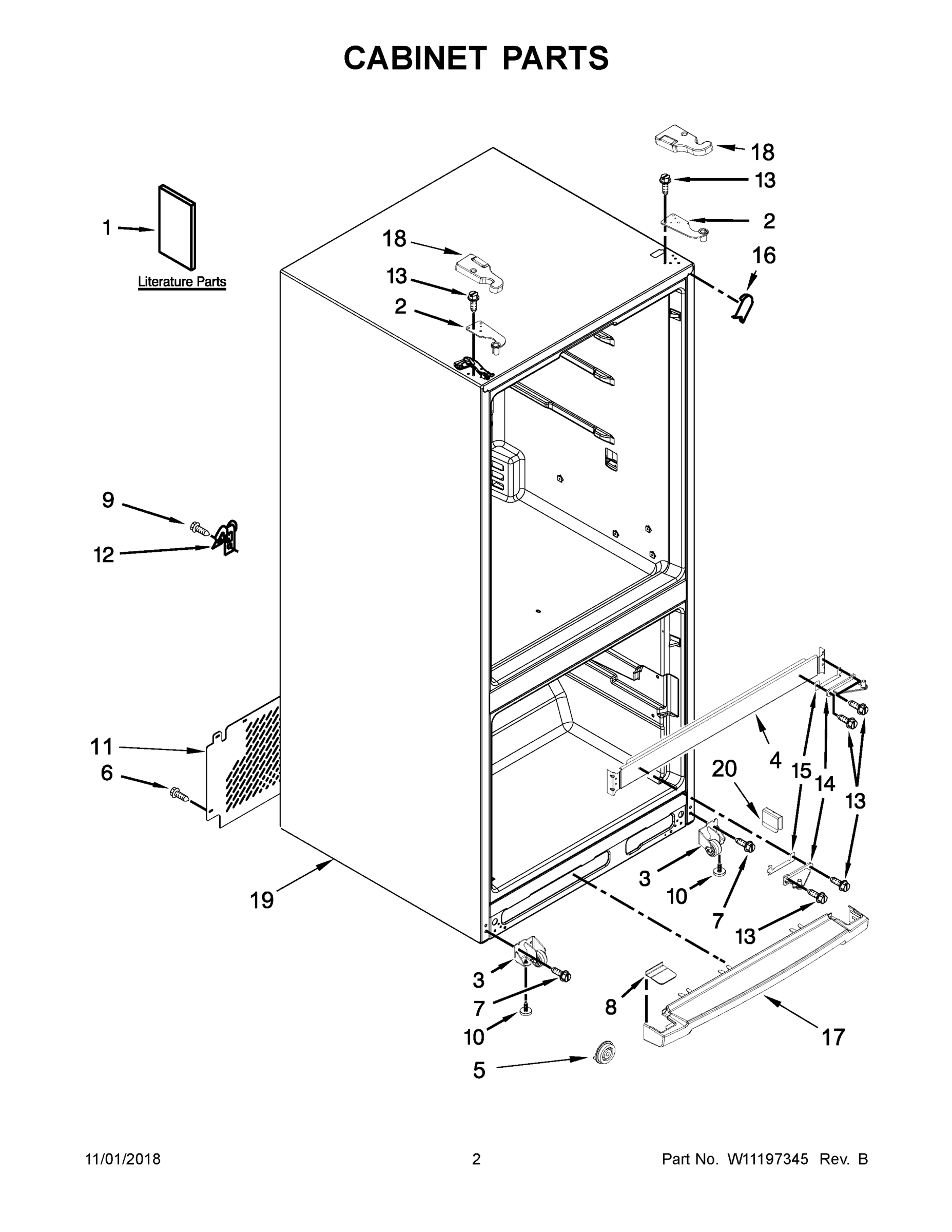 02 - CABINET PARTS
