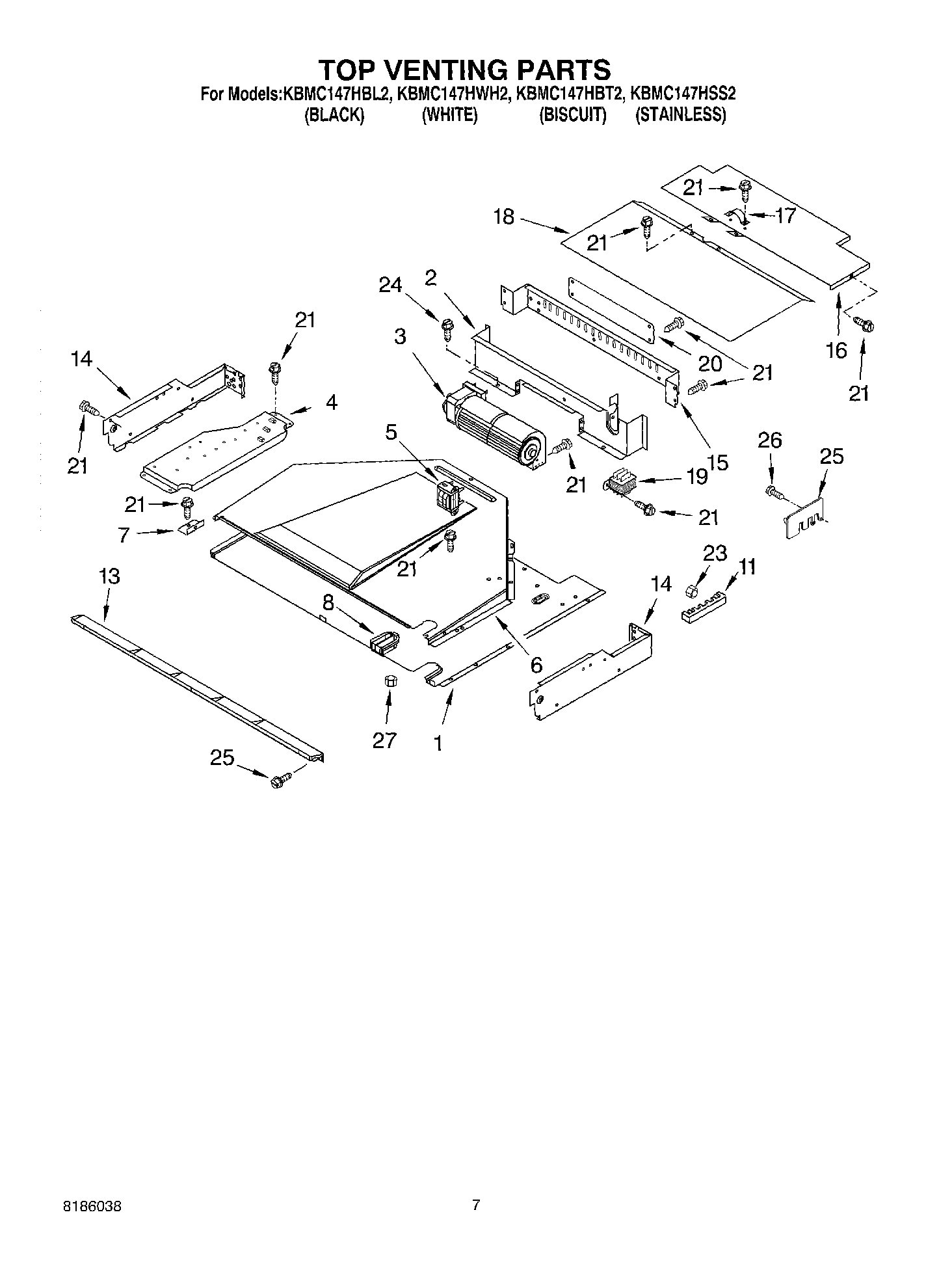 05 - TOP VENTING PARTS