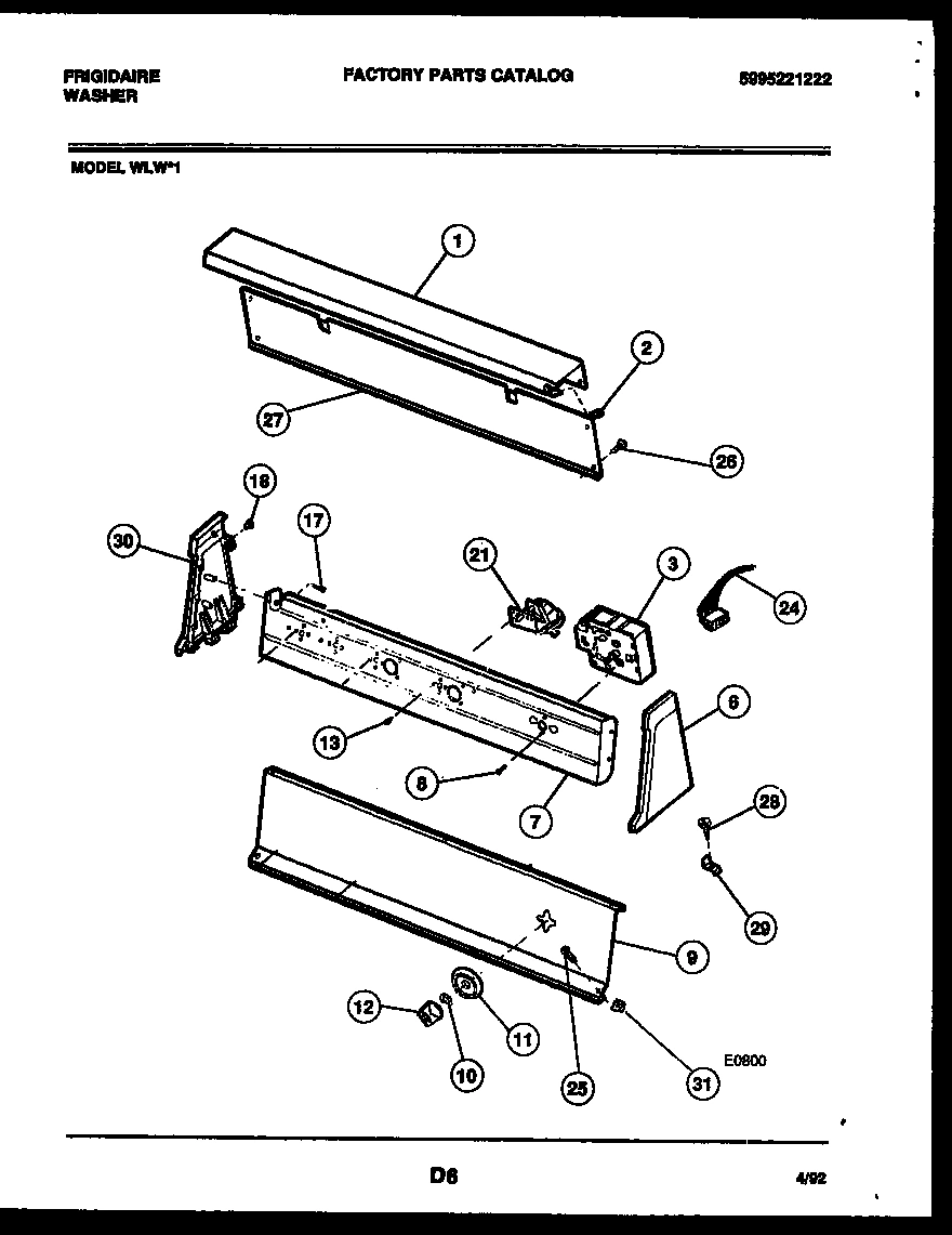 05 - CONSOLE AND CONTROL PARTS