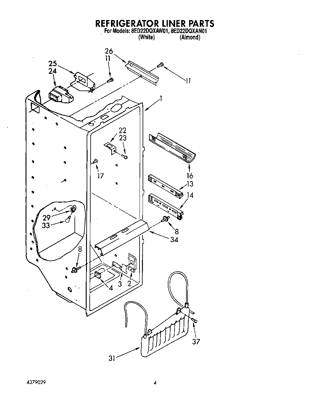 02 - REFRIGERATOR LINER