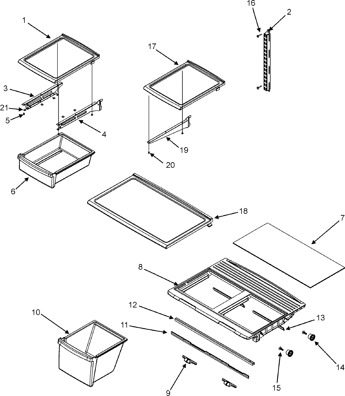 07 - SHELVES & ACCESSORIES
