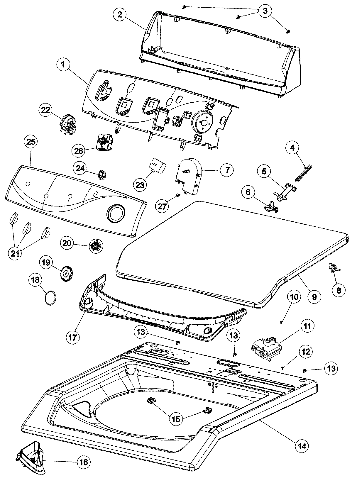 03 - CONTROL PANEL & TOP